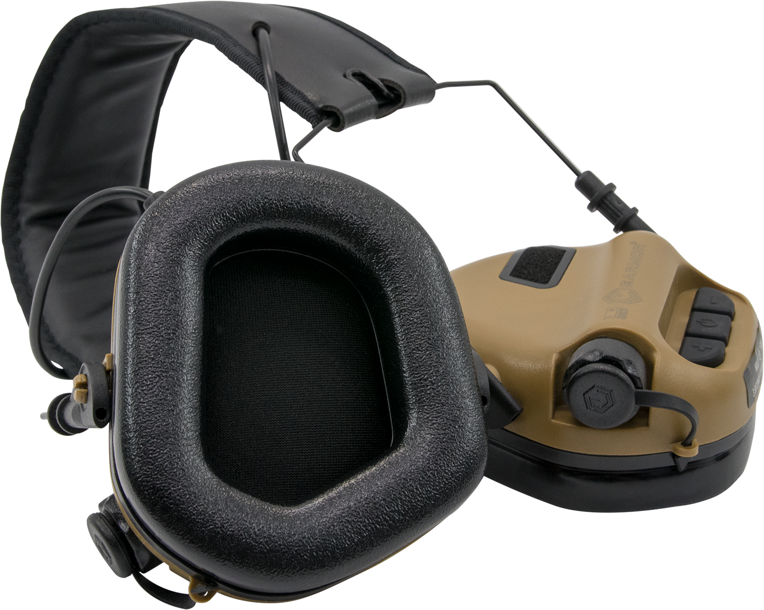 BROWN * Details about   OPSMEN EARMOR Tactical Electronic Hearing Protector Headphone M31 MOD3 